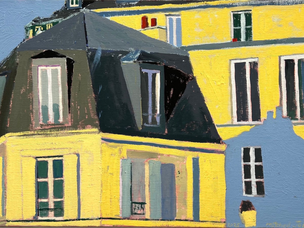 Mitchell Johnson Exhibits New Paris Paintings
